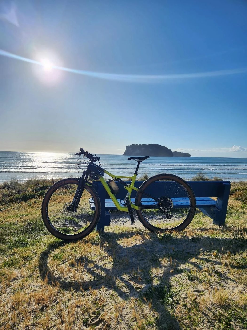 Cycling on the coast